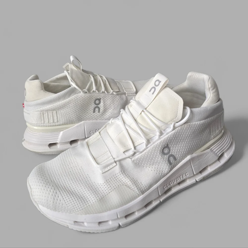 On Running Cloudnova White Sneakers - Picture 1 of 10